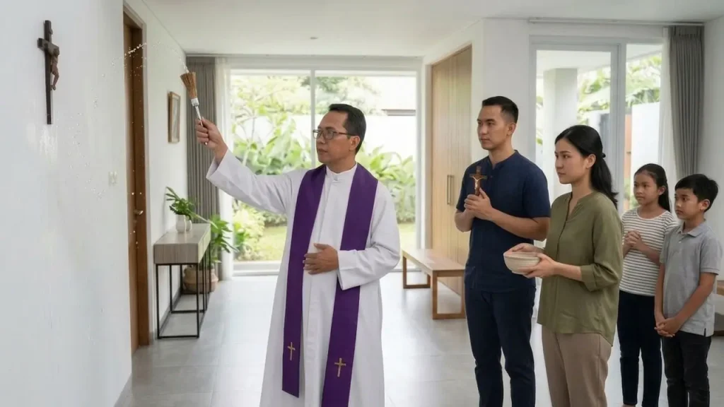 Bolehkah Seorang Prodiakon Melayani Berkat Rumah?