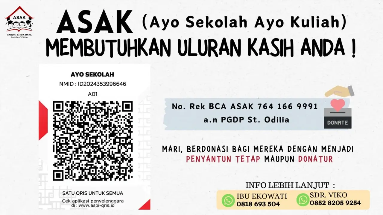 Penggalangan Dana ASAK 3 Mei 2026