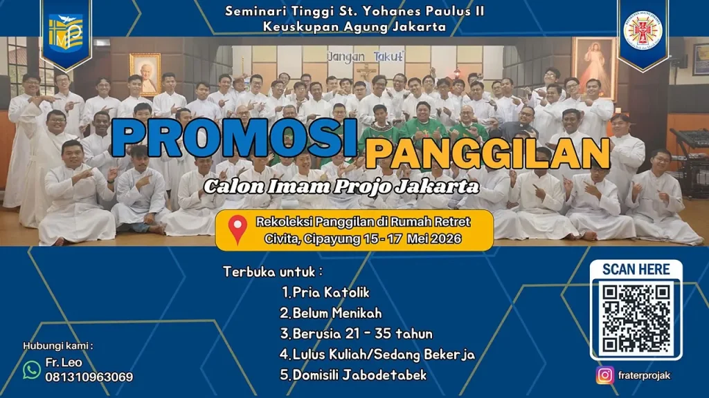 Promosi Panggilan Calon Imam Projo Jakarta