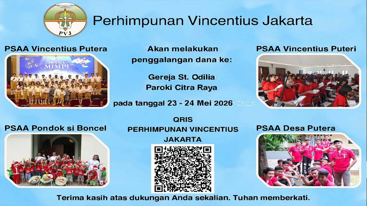 Penggalangan Dana Perhimpunan Vincentius Jakarta