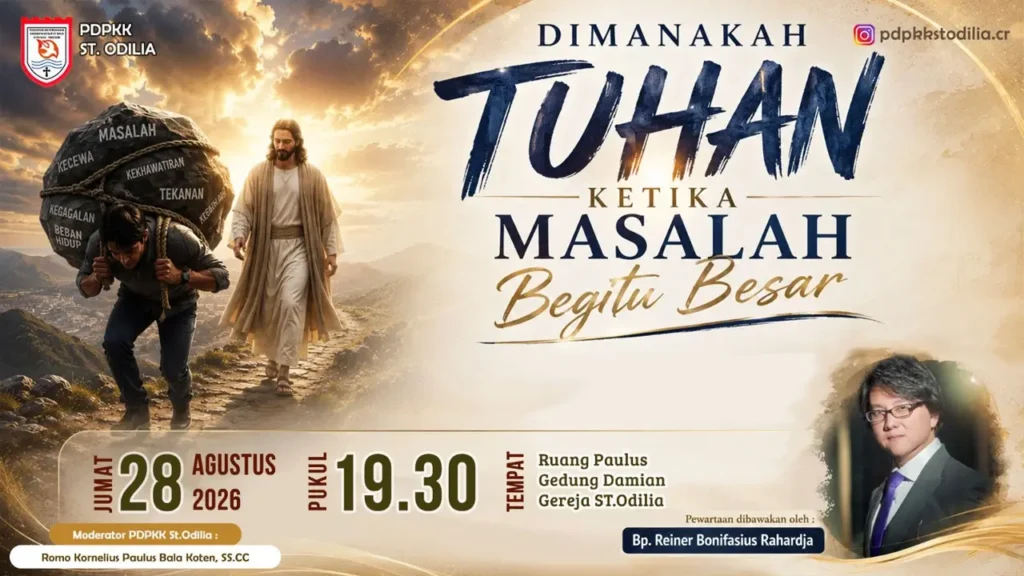 Persekutuan Doa PDPKK: Di Manakah Tuhan Ketika Masalah Begitu Besar?