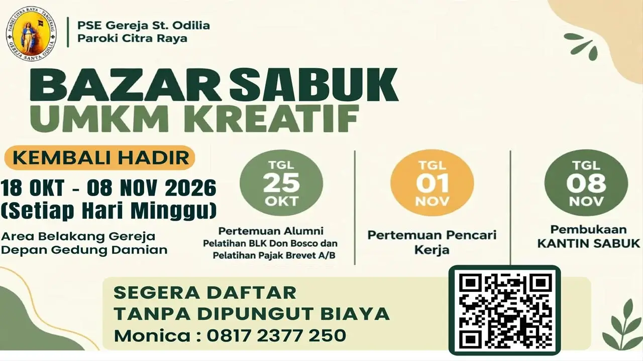 Bazar SABUK UMKM Kreatif Kembali Hadir