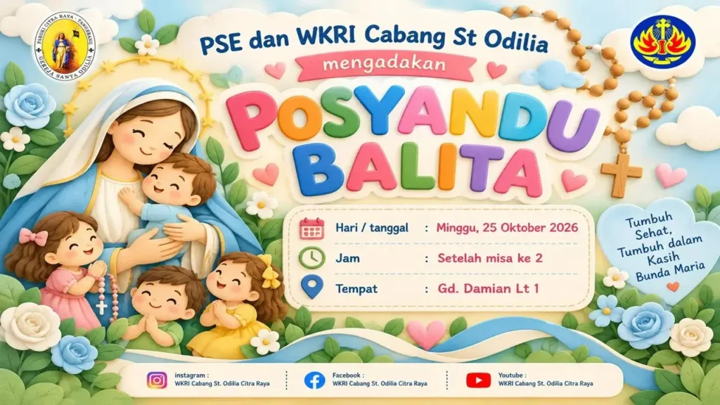 Posyandu Balita – 25 Oktober 2026