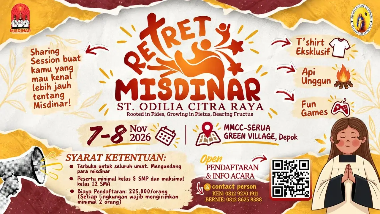 Retret Misdinar Gereja Santa Odilia 2026